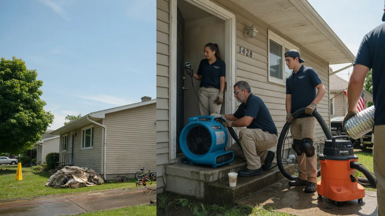 Water Damage Restoration in Winchester, KS near me